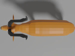 cartoon gazelle 3D Model