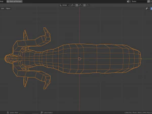 cartoon gazelle 3D Model