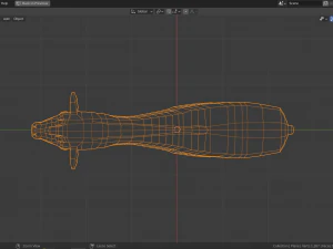 만화 기린 3D 모델