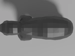 cartoon gorilla 3D Model