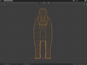 cartoon gorilla 3D 모델