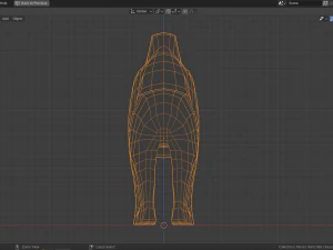 cartoon gorilla 3D Model