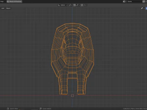 cartoon hippopotamus 3D Model