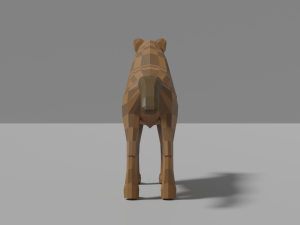 cartoon hyena Modelo 3D