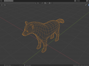 cartoon hyena Modelo 3D