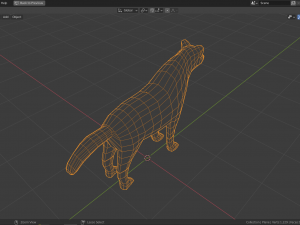 cartoon hyena Modelo 3D
