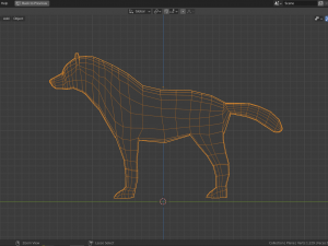 cartoon hyena Modelo 3D