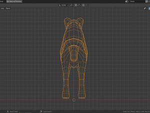 cartoon hyena Modelo 3D