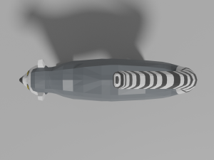 cartoon lemur Model 3D