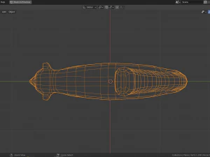 l&eacute;mur de dibujos animados Modelo 3D