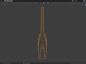 cartoon lemur Model 3D