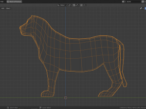 cartoon lioness 3D Model