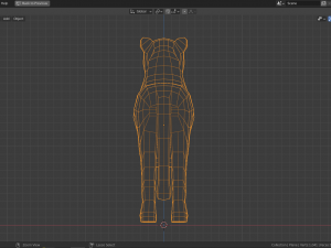 cartoon lioness 3D Model