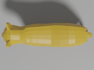 cartoon lion cub Model 3D