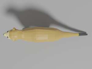 cartoon meerkat Modelo 3D