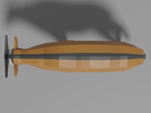 &oacute;rix de desenho animado Modelo 3D