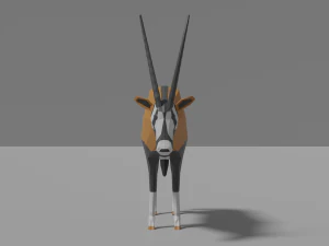 &oacute;rix de desenho animado Modelo 3D