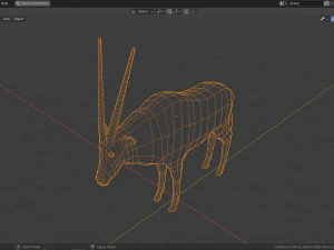&oacute;rix de desenho animado Modelo 3D