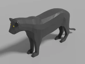 karikat&uuml;r pantera 3D Model