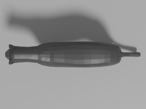 cartoon pantera Model 3D