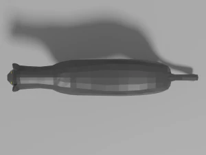 cartoon pantera 3D Model