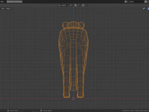 cartoon pantera 3D Model