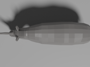 cartoon rhinoceros 3D-Modell