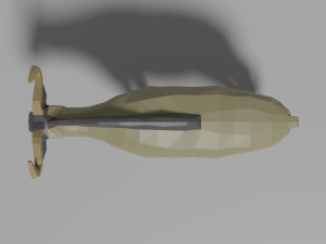 cartoon wildebeest Modelo 3D