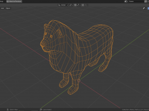 lion family pack 3D Model