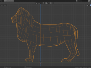 lion family pack 3D Model