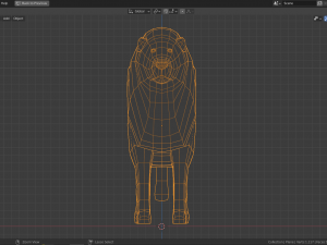 lion family pack 3D Model