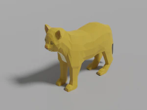lion family pack 3D Model