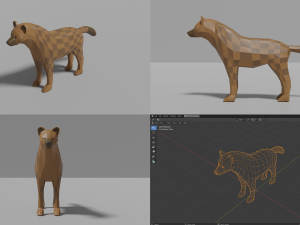 african animals pack 3D 모델