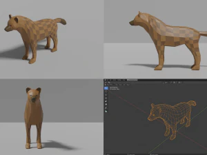 african animals pack 3D Model