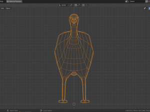 cartoon brushturkey 3Dモデル