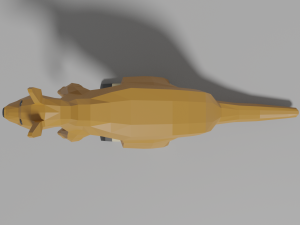 cartoon kangaroo 3D 模型