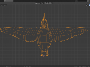 cartoon cockatoo 3D 模型