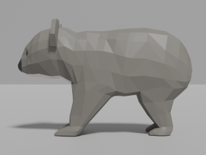 cartoon koala 3D Model