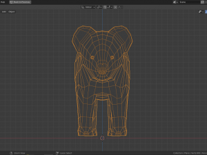 cartoon koala 3D Model