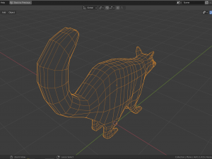 cartoon numbat Modello 3D