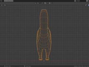 cartoon numbat Modello 3D