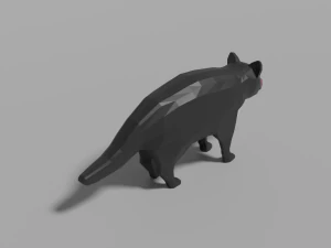 cartoon tasmanian devil 3D Model