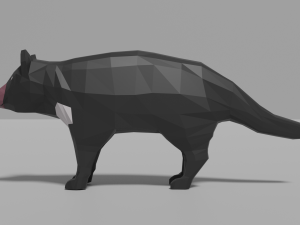 cartoon tasmanian devil Modèle 3D
