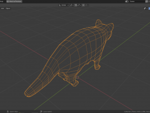 cartoon tasmanian devil Modèle 3D
