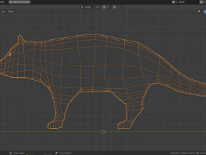 cartoon tasmanian devil 3D Model