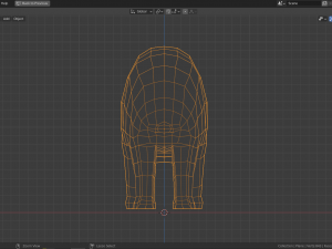 cartoon wombat 3D Model