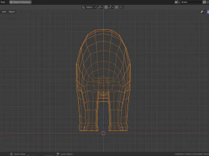 cartoon wombat 3D Model