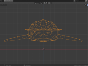 cartoon blue whale Modelo 3D