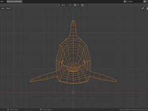 cartoon dolphin 3D Model