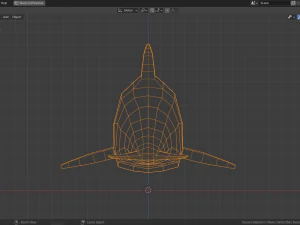 cartoon dolphin 3D Model